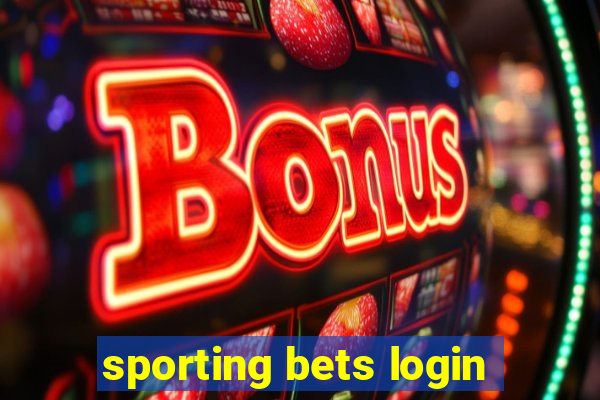 sporting bets login