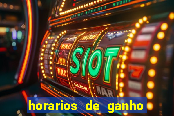 horarios de ganho do fortune tiger