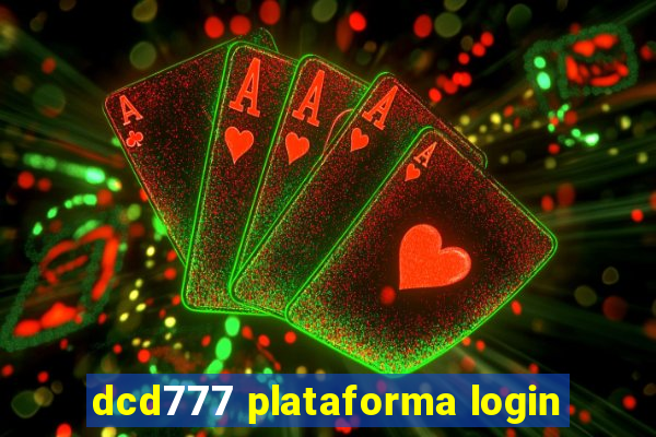 dcd777 plataforma login