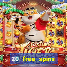 20 free spins mansion casino