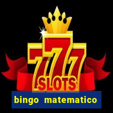 bingo matematico para ensino medio