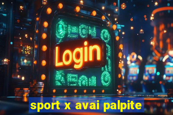 sport x avai palpite