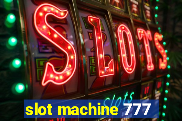 slot machine 777