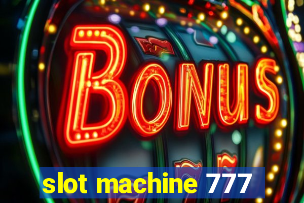 slot machine 777