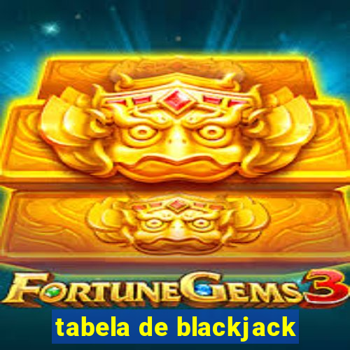 tabela de blackjack