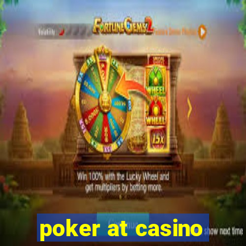 poker at casino