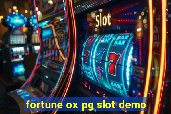 fortune ox pg slot demo