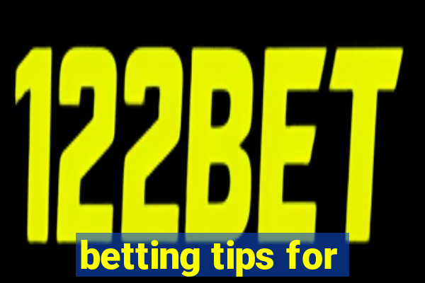 betting tips for