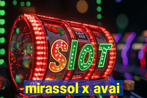 mirassol x avai