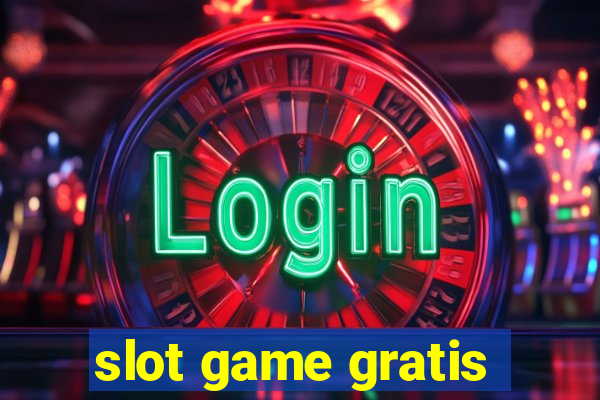 slot game gratis