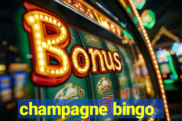 champagne bingo