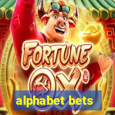 alphabet bets