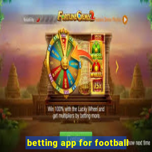 betting app for football