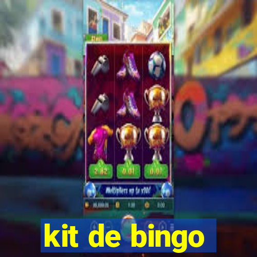 kit de bingo