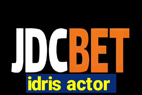 idris actor