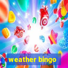 weather bingo