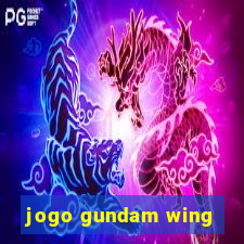 jogo gundam wing