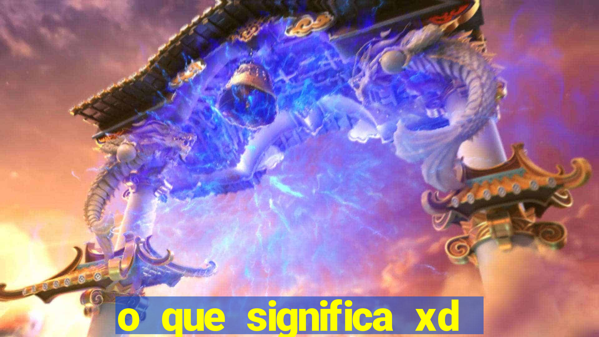 o que significa xd em jogos