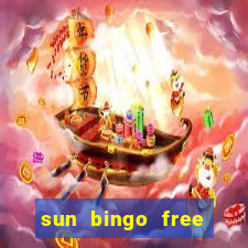 sun bingo free spins code