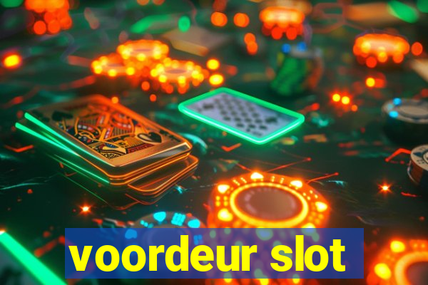 voordeur slot