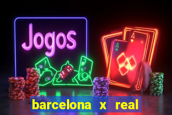 barcelona x real madrid multicanais