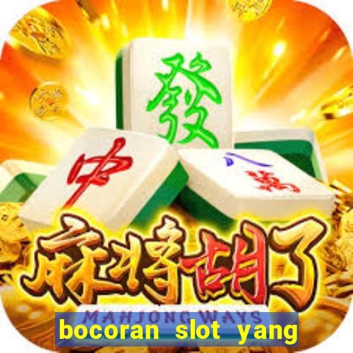 bocoran slot yang gacor hari ini