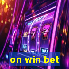 on win bet