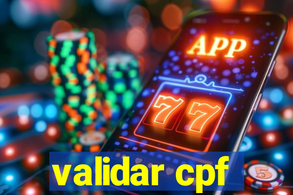 validar cpf