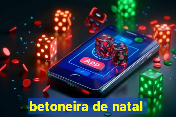 betoneira de natal