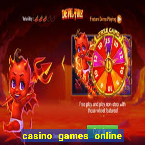 casino games online real money