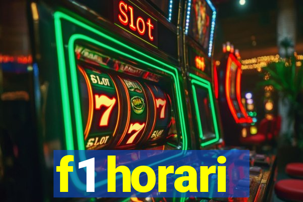 f1 horari