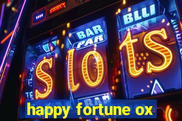 happy fortune ox