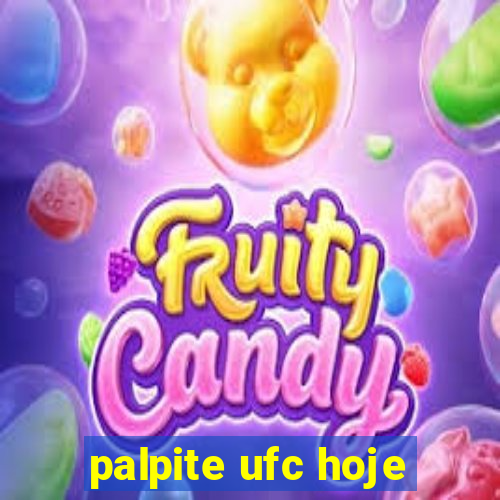 palpite ufc hoje