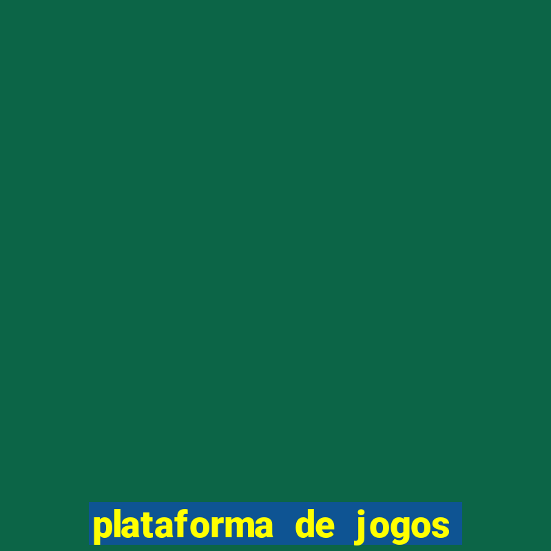 plataforma de jogos deposito de 1 real