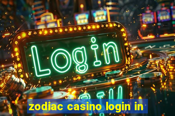 zodiac casino login in