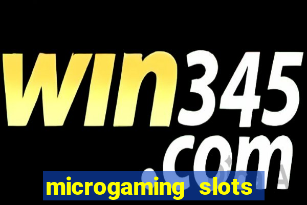 microgaming slots free play