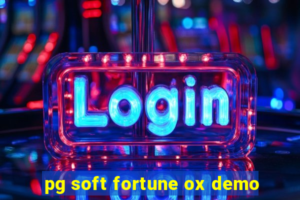 pg soft fortune ox demo