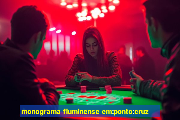 monograma fluminense em:ponto:cruz