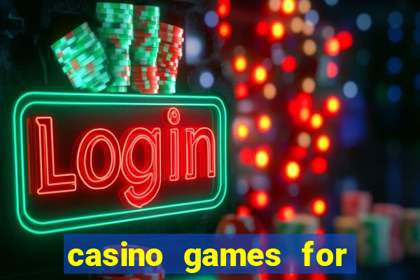 casino games for real cash