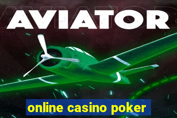 online casino poker