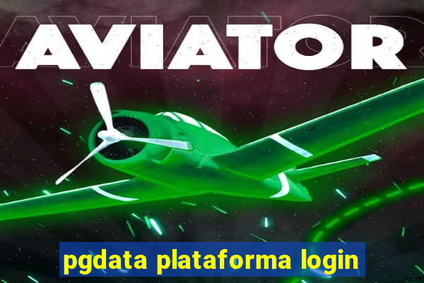 pgdata plataforma login