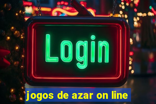 jogos de azar on line