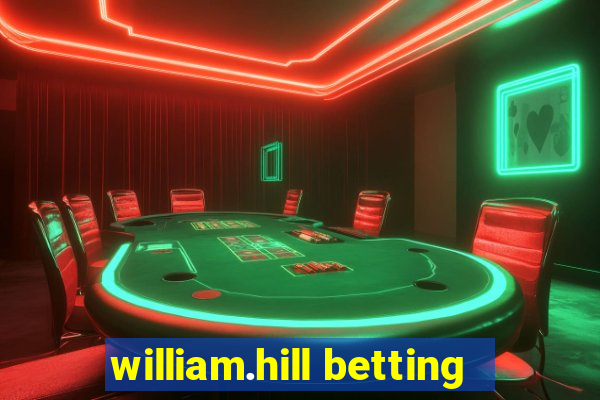 william.hill betting