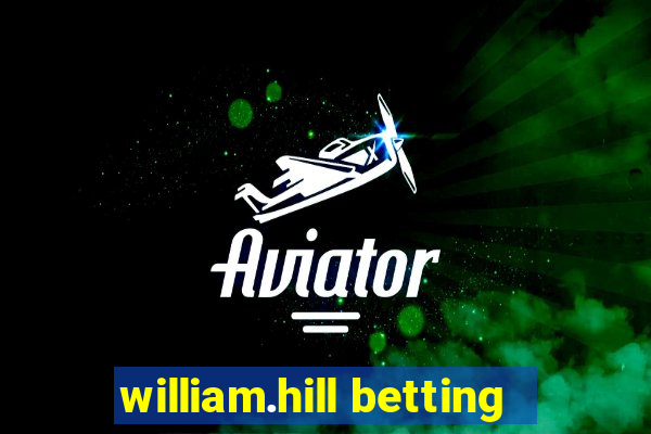 william.hill betting