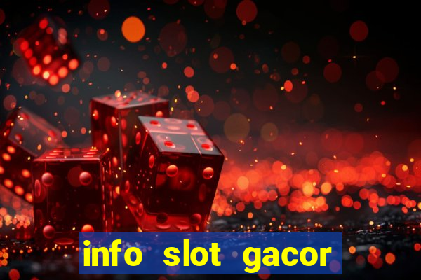 info slot gacor hari ini pragmatic play