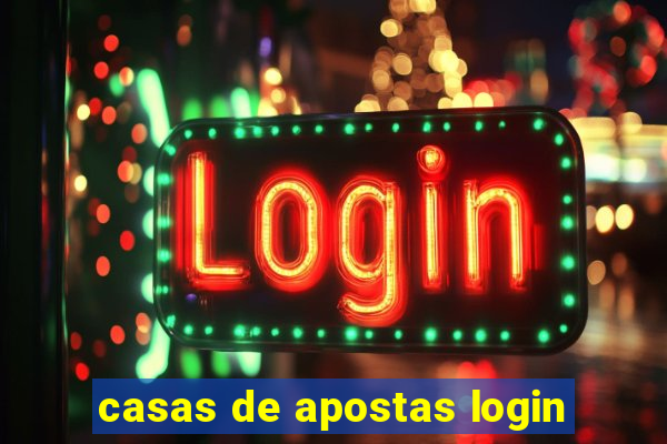 casas de apostas login