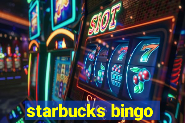 starbucks bingo