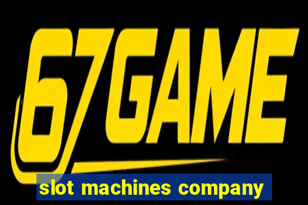 slot machines company