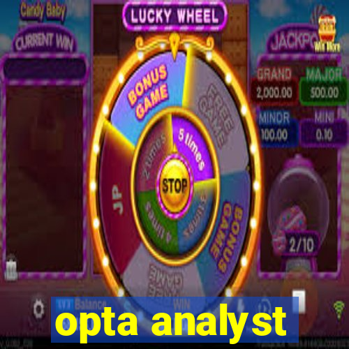 opta analyst