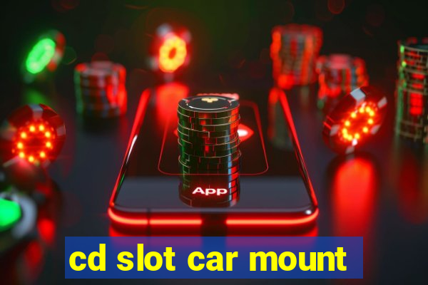 cd slot car mount